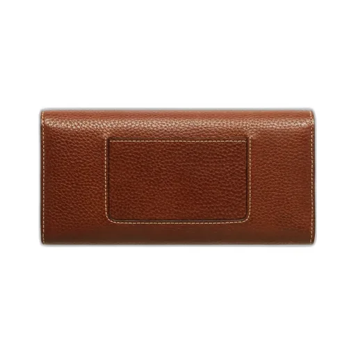 Mulberry Twist-Lock Foldover-Top Wallet