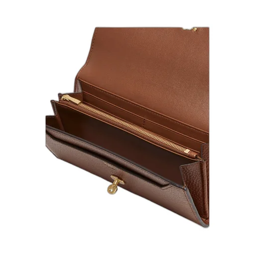 Mulberry Twist-Lock Foldover-Top Wallet