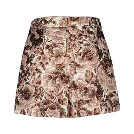 Valentino	Floral Jacquard High Waist Shorts