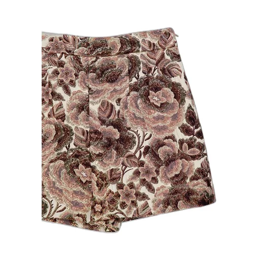 Valentino	Floral Jacquard High Waist Shorts