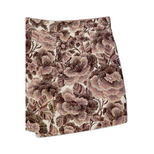 Valentino	Floral Jacquard High Waist Shorts