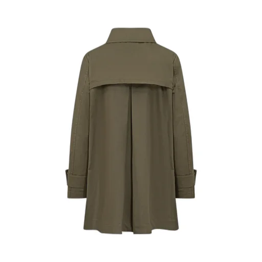 Herno Long Sleeved Buttoned Trench Coat