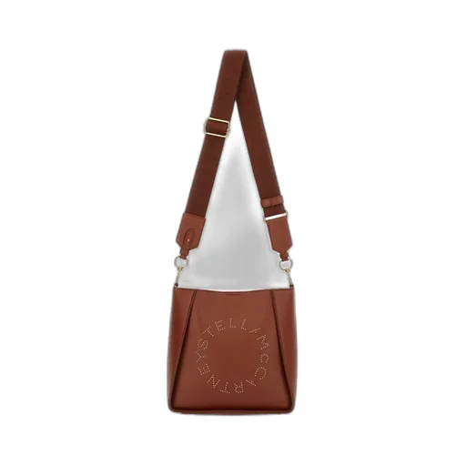 Stella Mccartney Mini Studded Logo Crossbody Bag