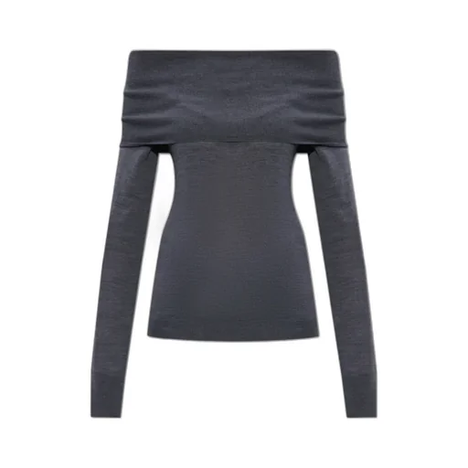 Stella Mccartney Long-Sleeved Off-Shoulder Jumper