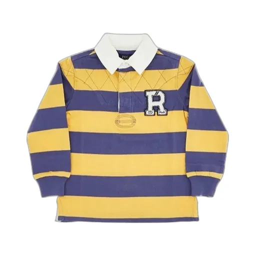 Long-Sleeved Polo Shirt