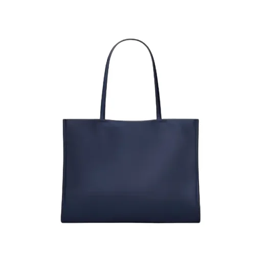 Medium Ella Logo-Embossed Tote Bag