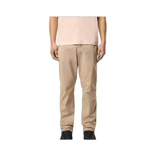 Stone Island Compass-Motif Straight Leg Trousers