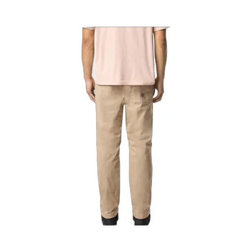 Stone Island Compass-Motif Straight Leg Trousers