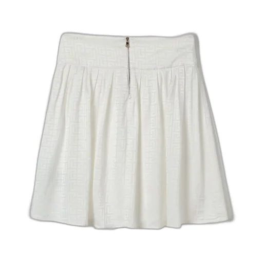 Logo-Jacquard Skirt