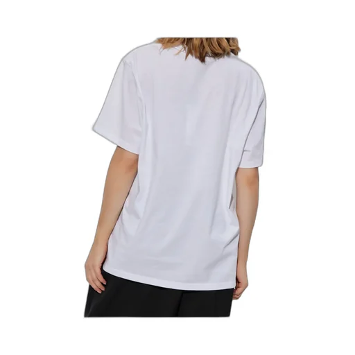 Stella Mccartney Logo Embroidered Crewneck T-Shirt
