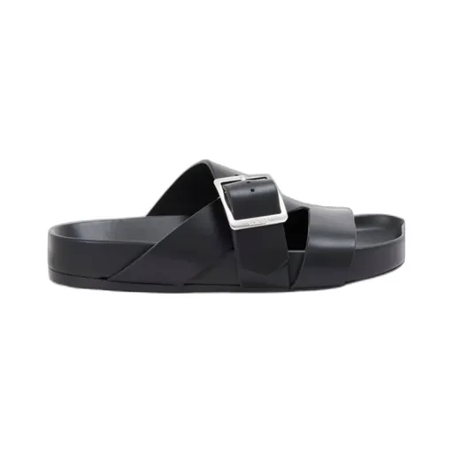 Ease Buckle Slide In Vegetable-Tanned Calfskin