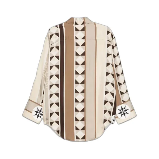 Loewe Abstract Printed Long-Sleeved Shirt