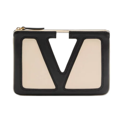 Valentino Viva Superstar Zip-Up Clutch Bag