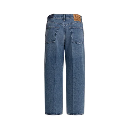 Polo Ralph Lauren Logo Patch Straight-Leg Jeans