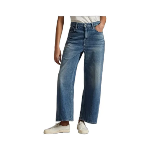 Polo Ralph Lauren Logo Patch Straight-Leg Jeans