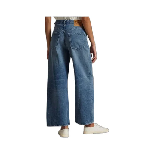 Polo Ralph Lauren Logo Patch Straight-Leg Jeans