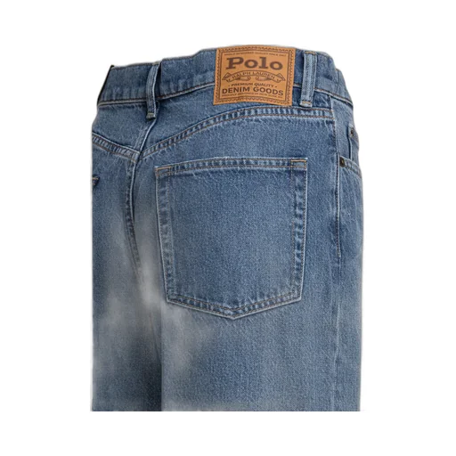 Polo Ralph Lauren Logo Patch Straight-Leg Jeans