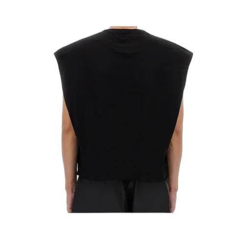 Rick Owens X Champion Logo Detailed T-Shirt
