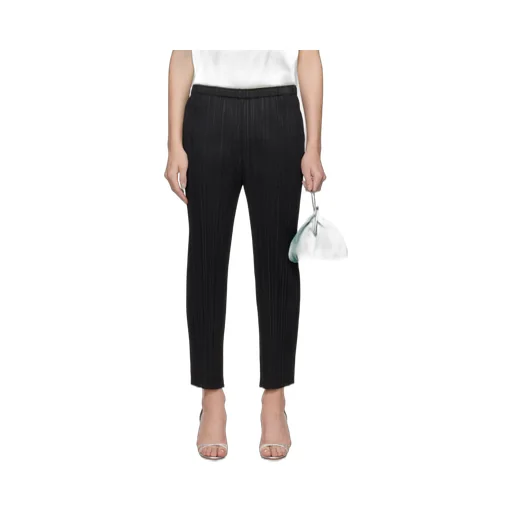 Elastic Waist Casual Pants