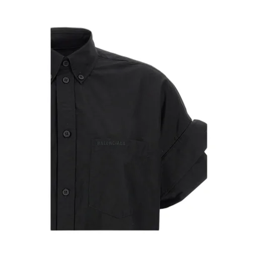 Collared Sleeve Detailed Shirt