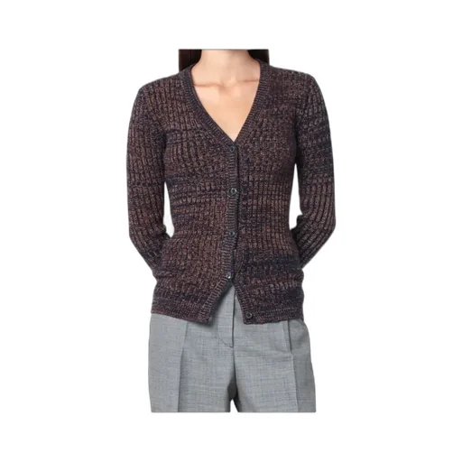 Prada V-Neck Button-Up Cardigan