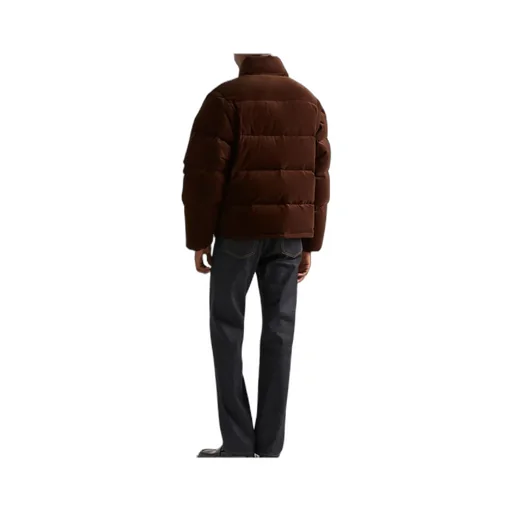 Prada Triangle-Logo Button-Up Jacket