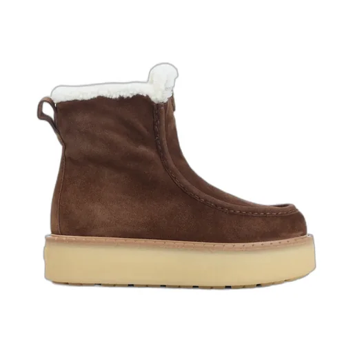 Prada Round-Toe Ankle Boots