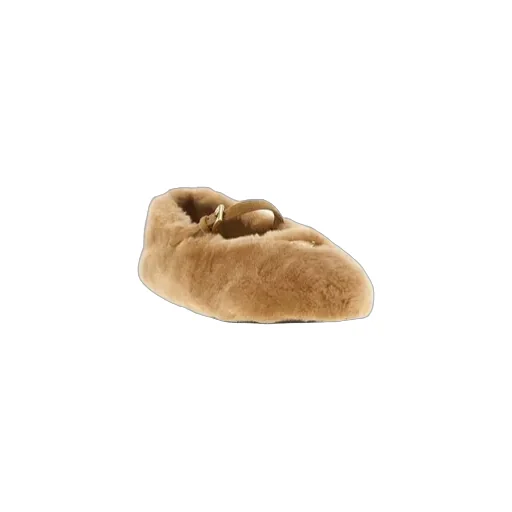 Prada Round-Toe Ballerinas