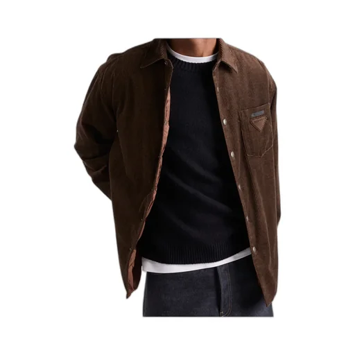 Prada Logo Detailed Long-Sleeved Shirt