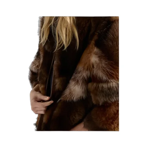 Prada Patchwork Long Coat