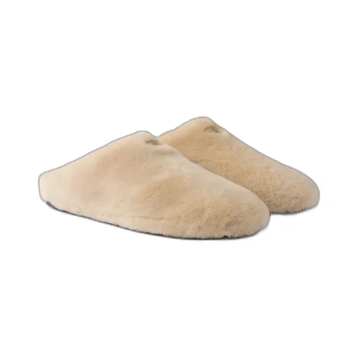Prada Triangle-Logo Mules