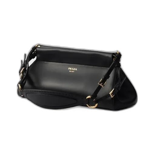 Prada EnchaÎNé Medium Leather Bag