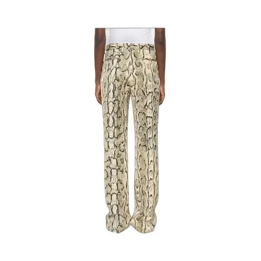 Dries Van Noten Printed High-Rise Trousers