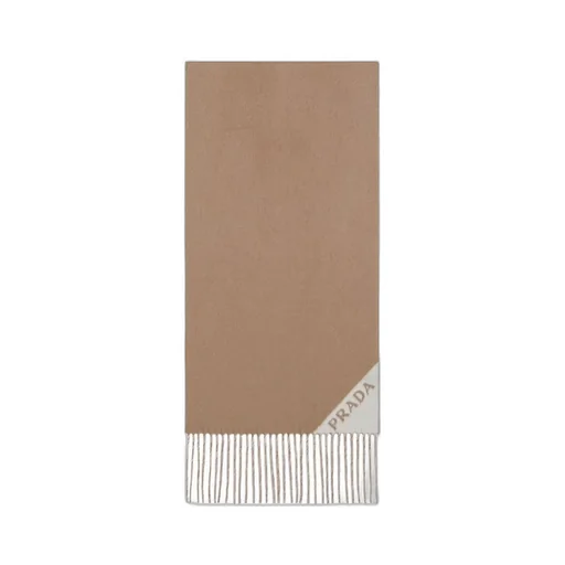Prada Reversible Fringed-Edge Scarf