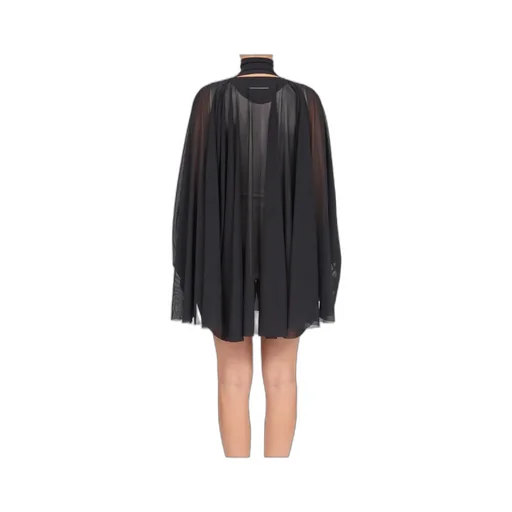 Semi-Sheer Mini Dress