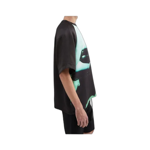 Satin Printed T-Shirt