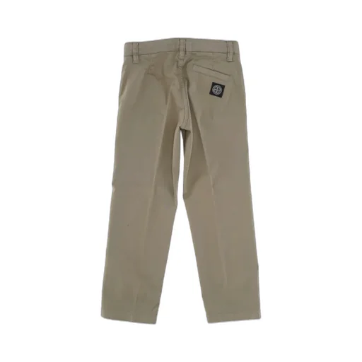 Stone Island Junior Straight Leg Pants