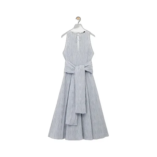 Wrap Dress In Cotton Blend