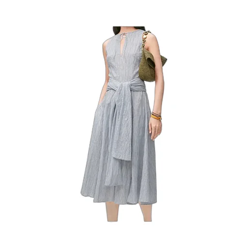 Wrap Dress In Cotton Blend
