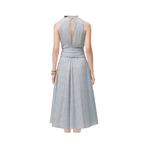 Wrap Dress In Cotton Blend