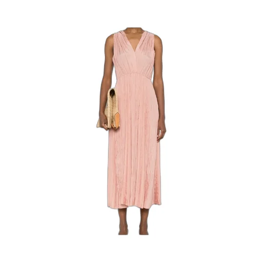 Forte Forte Elegant Pleated Midi Dress