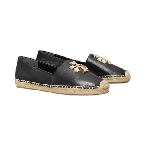 Tory Burch Eleanor Logo Plaque Espadrilles