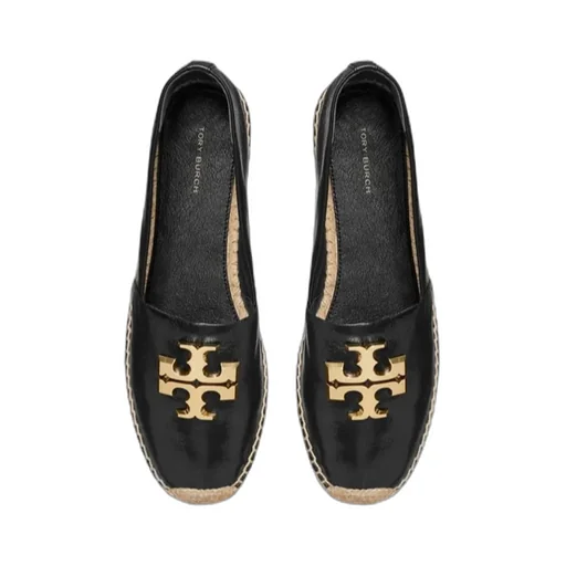 Tory Burch Eleanor Logo Plaque Espadrilles