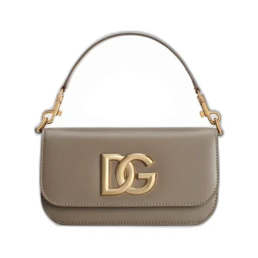 Dolce & Gabbana 3.5 Logo Plaque Small Shoulder Bag