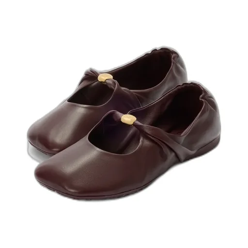 Loewe Pebble Soft Ballerina Shoes
