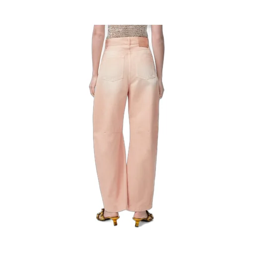 Barrel Trousers In Cotton