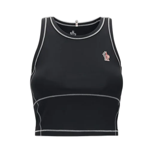 Moncler Grenoble Logo Embroidered Tank Top