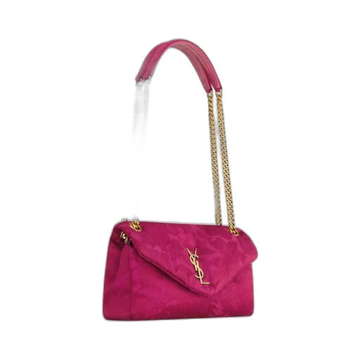 Saint Laurent Calypso Jacquard Small Shoulder Bag