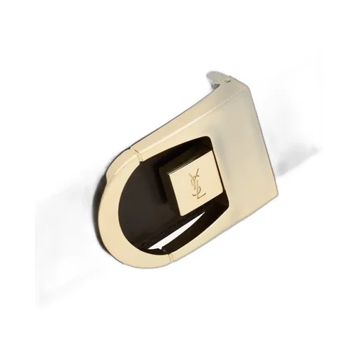 Saint Laurent Logo Engraved Reversible Belt
