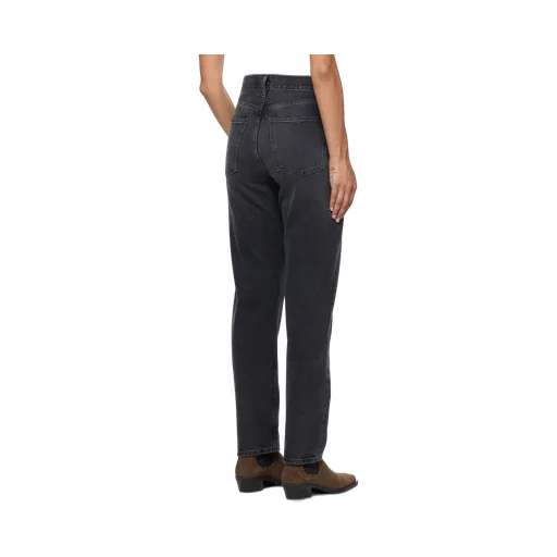 Denim Trousers With Belt Loops